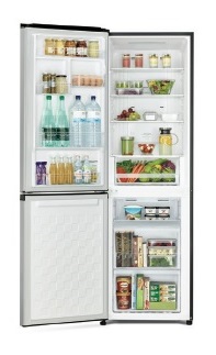 (image for) Hitachi R-B380PH9L 314-Litre 2-Door Refrigerator (Left hinge door / Bottom Freezer) - Click Image to Close