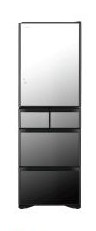 (image for) Hitachi R-G420GHLX 401-Litre 5-Door Refrigerator (Left-hinge) - Click Image to Close