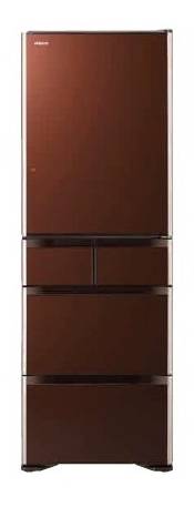 (image for) Hitachi R-G500GHL 501-Litre 5-Door Refrigerator (Left-hinge) - Click Image to Close