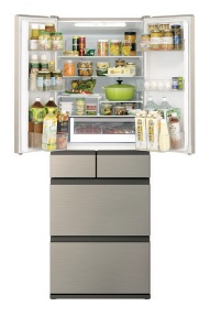 (image for) Hitachi R-HSF53NH 520-Litre 6-Door Refrigerator