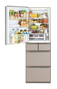 (image for) Hitachi R-HWS480KHL 470-Litre 5-Door Refrigerator (Left hinge door)