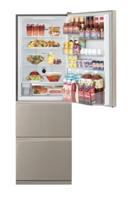 Hitachi R-S38KPH 375-Litre 3-Door Refrigerator (Right Hinge)