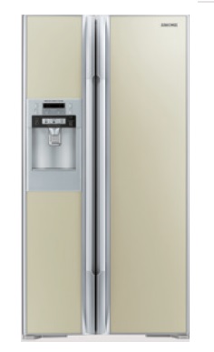 (image for) Hitachi R-S700G8H 589-Litre Side-by-Side Refrigerator - Click Image to Close