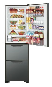 Hitachi R-SG38KPH 375-Litre 3-Door Refrigerator (Right Hinge)