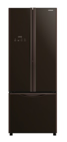 (image for) Hitachi R-WB490P9H 415-Litre 3-Door French Bottom Freezer Refrigerator - Click Image to Close