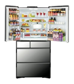 (image for) Hitachi R-ZXC740RH 735-Litre 6-Door Refrigerator - Click Image to Close