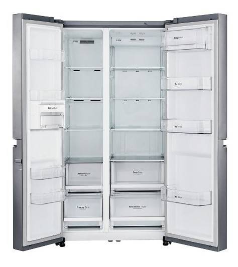 (image for) LG GC-B247SLUZ 624L Side-By-Side Smart Refrigerator (Inverter Linear Compressor) - Click Image to Close
