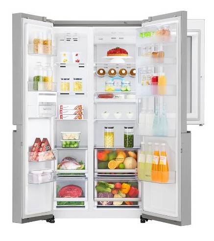 (image for) LG GC-Q247CSBV 626L Side-By-Side InstaView Door-in-Door Smart Refrigerator (Inverter Linear Compressor) - Click Image to Close