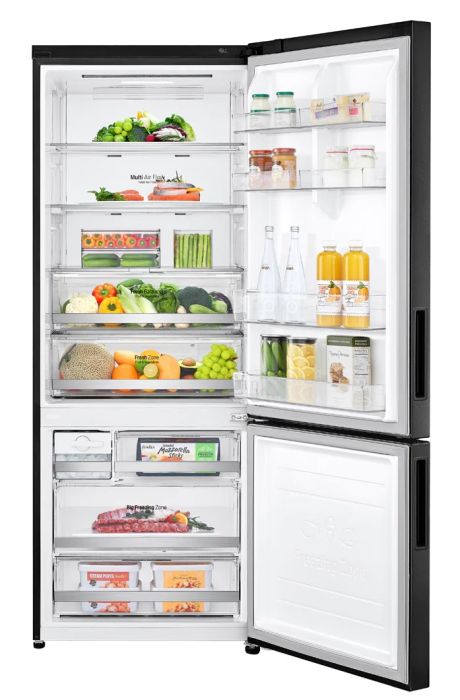 (image for) LG M461MC19 500L 2 Door Refrigerator with Smart Inverter Compressor (Bottom Freezer)