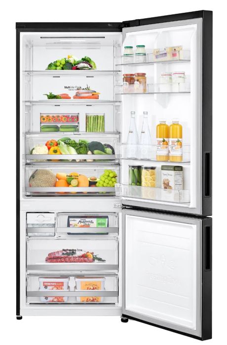 (image for) LG M461MC19 500L 2 Door Refrigerator with Smart Inverter Compressor (Bottom Freezer) - Click Image to Close