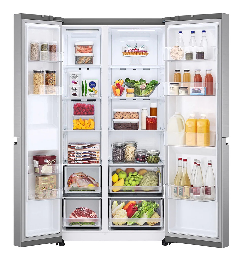 (image for) LG S651S16A 647L Side By Side Refrigerator with Smart Inverter Compressor - Click Image to Close
