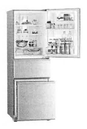 (image for) Mitsubishi MR-CX35EM 267-Litre 3-Door Refrigerator