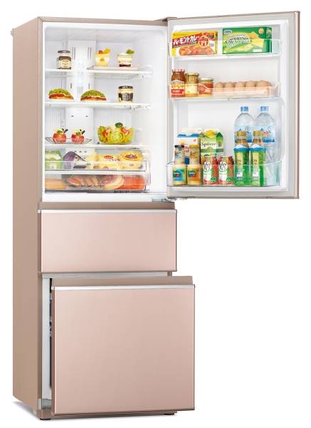 (image for) Mitsubishi MR-CX41EJ 326-Litre 3-Door Refrigerator