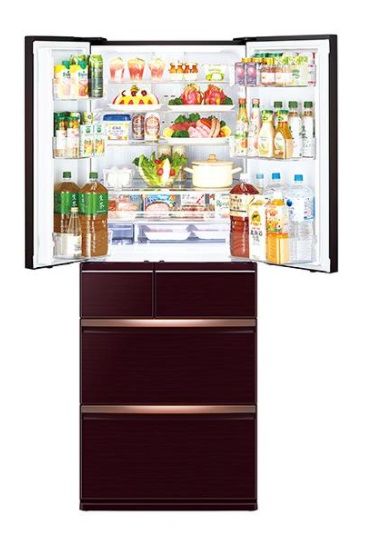 (image for) Mitsubishi MR-WX60F 487L 6-Door Refrigerator