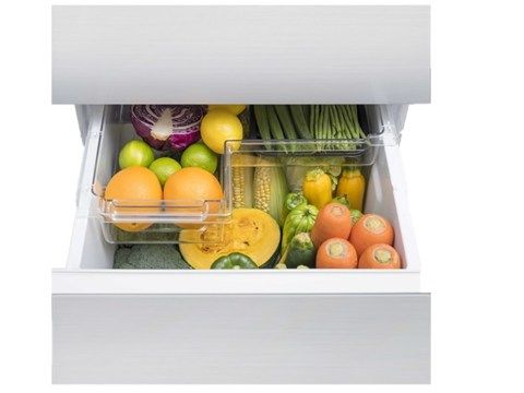 (image for) Panasonic NR-C290GH-W3 313L 3-door Refrigerator (Glass White) - Click Image to Close