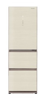 (image for) Panasonic NR-C370GH-N3 398L ECONAVI 3-door Refrigerator (Champagne Gold / Bottom freezer)
