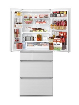 (image for) Panasonic NR-F507HX-W3 531L AI ECONAVI 6-door Refrigerator (Albero White)