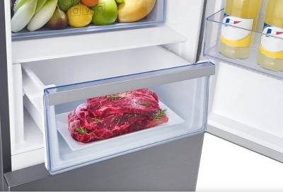 (image for) Samsung RB30N4050S8/SH 290-Litre 2-Door Refrigerator (Silver / Bottom Freezer)
