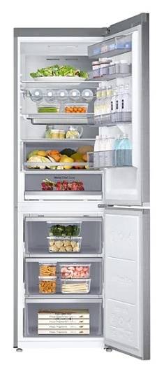 (image for) Samsung RB33R8899SR/SH 328L 2-Door Refrigerator (Bottom Freezer / Sliver) - Click Image to Close