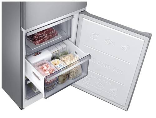 (image for) Samsung RB33R8899SR/SH 328L 2-Door Refrigerator (Bottom Freezer / Sliver)