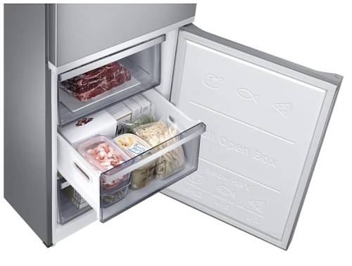 (image for) Samsung RB33R8899SR/SH 328L 2-Door Refrigerator (Bottom Freezer / Sliver) - Click Image to Close