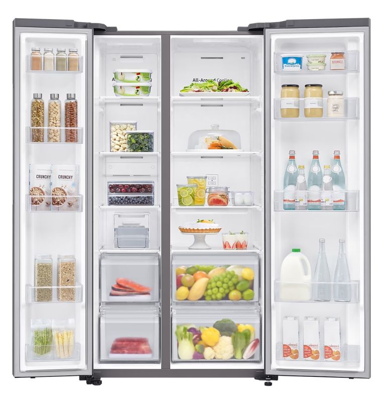 (image for) Samsung RS62R5007M9 647-Litre Side-by-Side Refrigerator