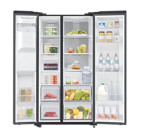 (image for) Samsung RS64R5337B4/SH 617L Side by Side Refrigerator - Click Image to Close