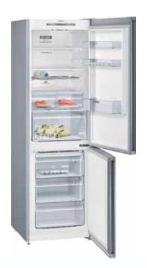 (image for) Siemens KG36NVI37K 357L 2-Door Refrigerator (Bottom Freezer)