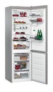 (image for) Whirlpool BSNF8783OX 296-Litre 2-Door Refrigerator (Bottom-freezer / Right-hinge)