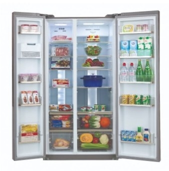 (image for) Whirlpool WF2X620NTI 569L Side-by-Side Refrigerator