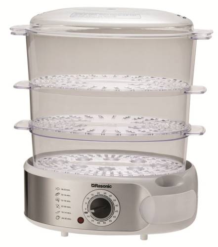 (image for) Rasonic RFS-JS975 Triple-tier Food Steamer - Click Image to Close