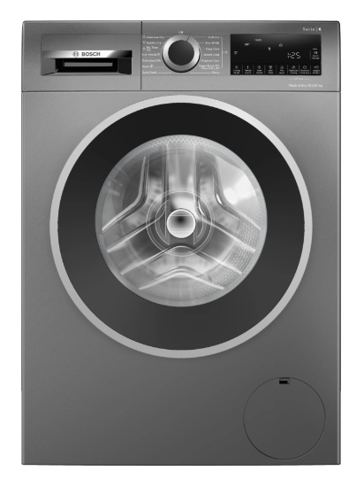 BOSCH Series 6 WNG254R1GB 10.5kg/6kg 1400rpm Front Load Washer Dryer - Cast Iron Grey (image for) BOSCH Series 6 WNG254R1GB 10.5kg/6kg 1400rpm Front Load Washer Dryer - Cast Iron Grey
