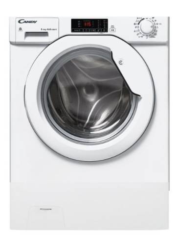 (image for) Candy CBUWD8514D-S 8kg(wash)/5kg(dry) 1400rpm Front-Loading Washer-Dryer (820mm Build-Under)