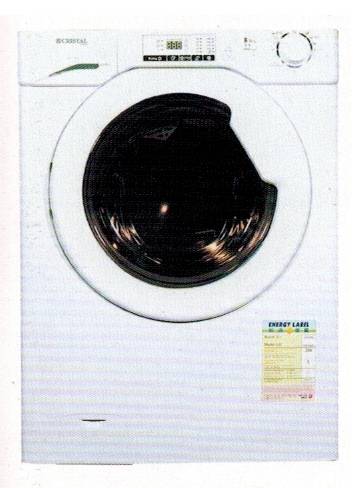 (image for) CRISTAL WDC1400FS 8kg(wash)/5kg(dry) 1400rpm Front Loading Washer-Dryer (Height: 820mm)