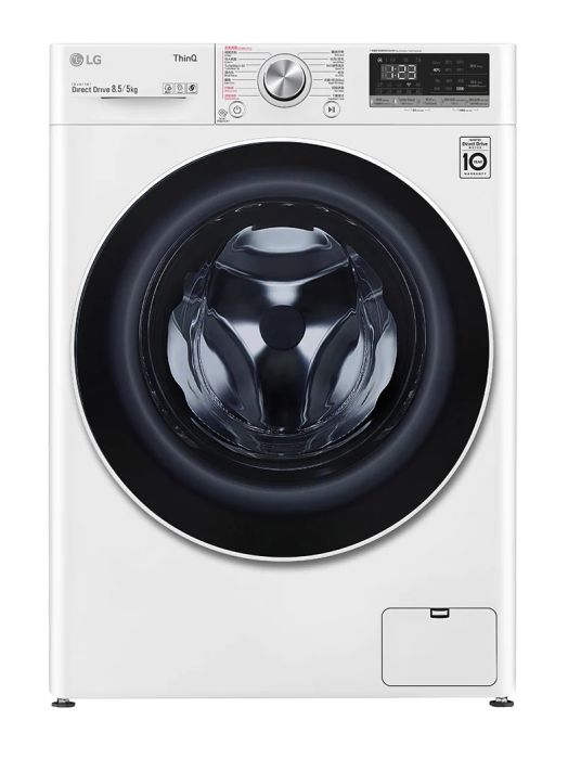 (image for) LG F-C12085V2W 8.5kg(Wash)/5kg(Dry) 1200rpm AI Combo Washer Dryer (TurboWash™) - Click Image to Close