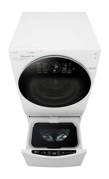 (image for) LG TWINWASH-G 12kg 1600rpm 4-in-1 TrueSteam Washer-Dryer - Click Image to Close
