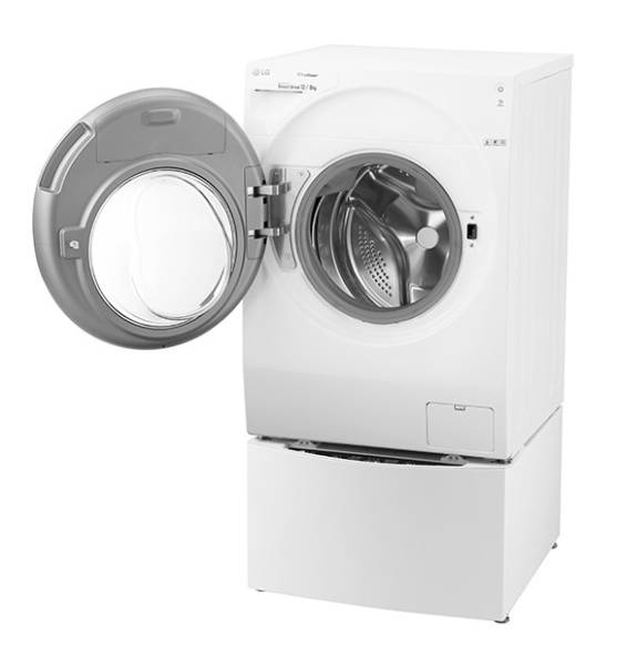 (image for) LG TWINWASH-G 12kg 1600rpm 4-in-1 TrueSteam Washer-Dryer - Click Image to Close