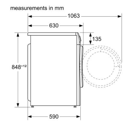 (image for) Siemens WN44A2X0HK 9kg(wash)/6kg(dry) 1400rpm Front-Loading Washer Dryer - Click Image to Close