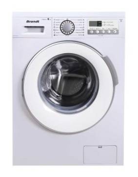 (image for) Brandt BWFS814AG 8kg 1400rpm Slim Front-Loading Washer (Inverter Motor)