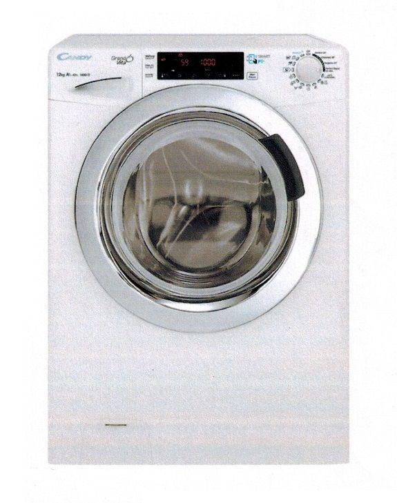 (image for) Candy GVF1412TWHC3/1-S 12kg 1400rpm Front-Loading Washer (Inverter Motor) - Click Image to Close