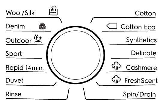 (image for) Electrolux EW7F3846HB 8kg 1400rpm Front Load Washing Machine with Vapour Care