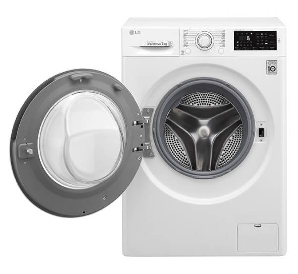 (image for) LG WF-1207C4W 7kg 1200rpm Front Loading Washer - Click Image to Close