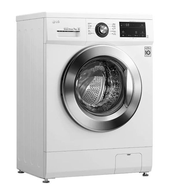 (image for) LG WF-T1207KW 7kg 1200rpm Front Loading Washer - Click Image to Close