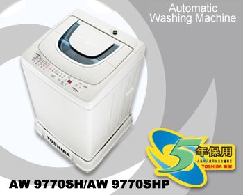 (image for) Toshiba 9kg AW-9770SH Automatic Washer - Click Image to Close