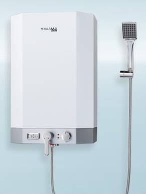 (image for) German Pool GPNB-6SSL 6-Gallon Rapid Fast Flow Electric Water Heater (Low-Pressure Shower Type) - Click Image to Close