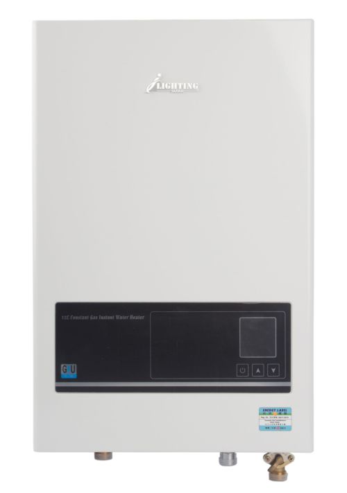 (image for) Lighting LJ-U122LW 12L/min Top flue Gas Water Heater (White/LP Gas) - Click Image to Close