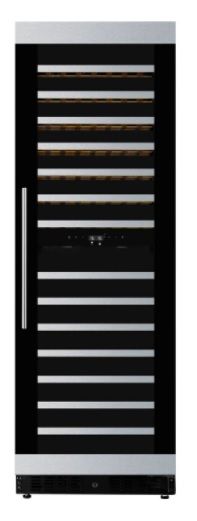 (image for) AAVTA AWC157D 157-bottle Dual-zone Wine Cooler - Click Image to Close