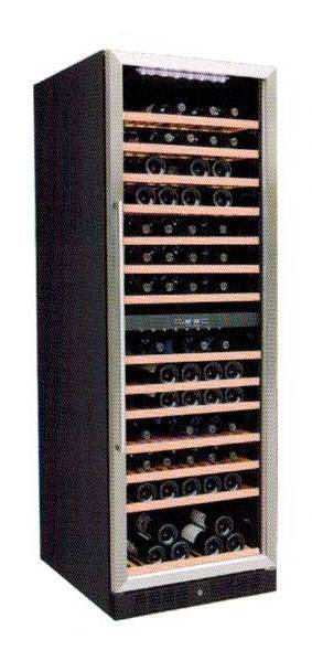 (image for) CRISTAL CW-168DES-1 154-Bottle Dual-Zone Wine Cellar - Click Image to Close
