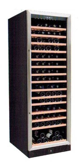 (image for) CRISTAL CW-168SES-1 166-Bottle Wine Cellar - Click Image to Close