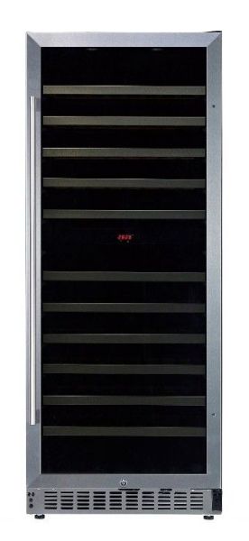 (image for) White-Westinghouse WC100IX 100-Bottle Single Zone Wine Cooler - Click Image to Close